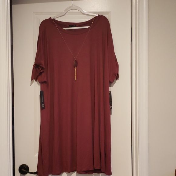 As U Wish Dresses & Skirts - NWT Relax Fit Open Sleeve Dress (Plus Size)